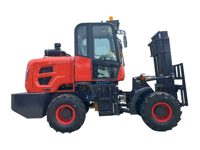 3.5T Four-wheel drive off-road forklift