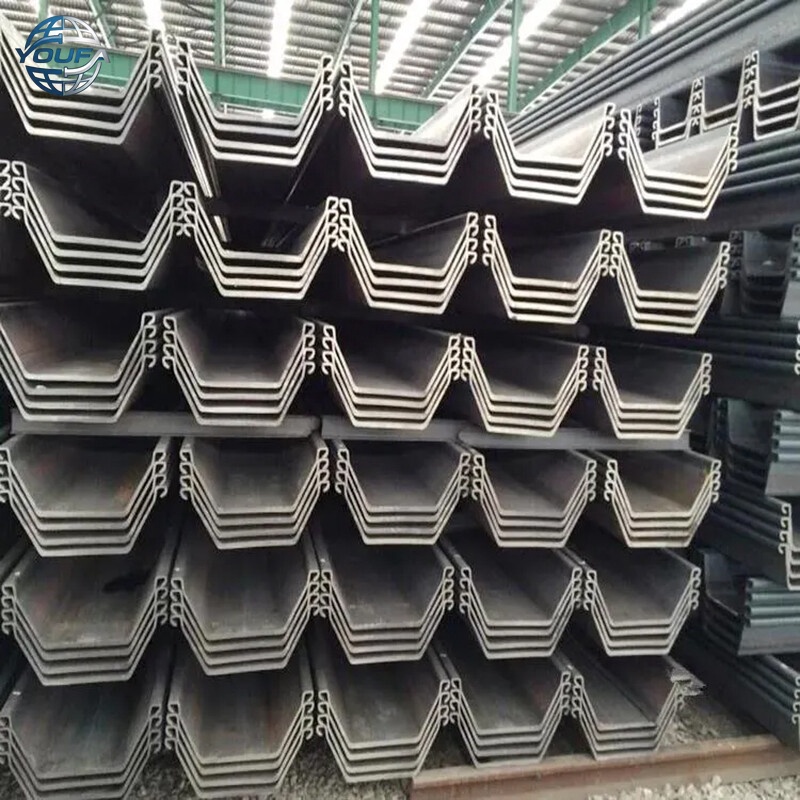 SM 400A SS490B U-Shaped Steel Sheet Pile