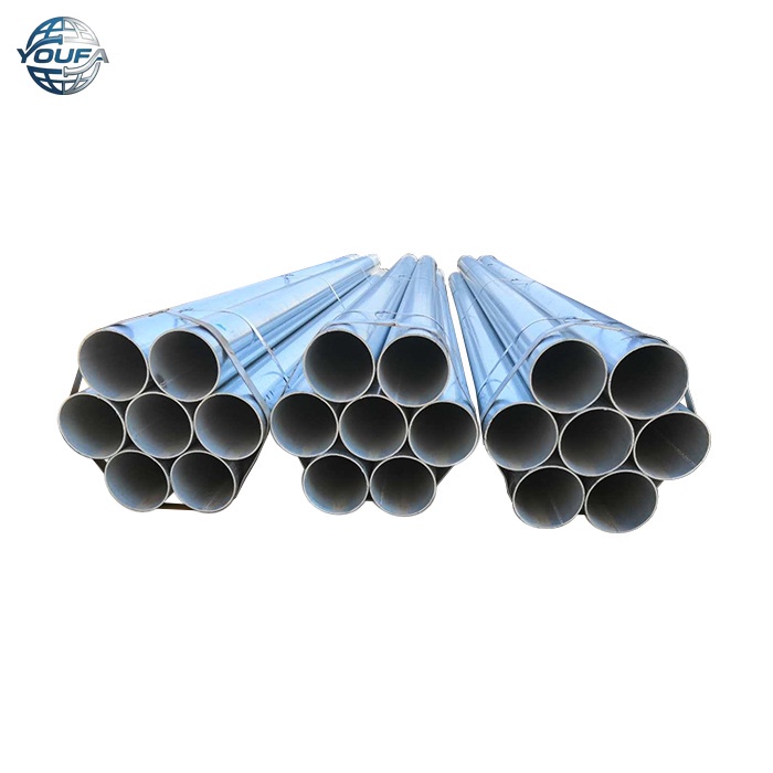 DX51D Galvanized Steel Round Pipe