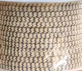 Упаковка Zebra, сплетенная из графита PTFE и арамида