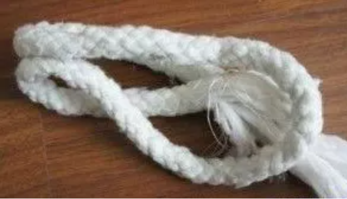 Cuerdas redondas trenzadas cerámicas con refuerzo de filamento de fibra de vidrio