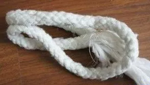 Cuerdas redondas trenzadas cerámicas con refuerzo de filamento de fibra de vidrio