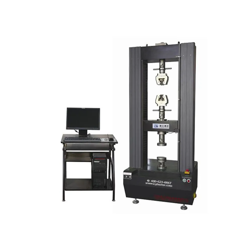 Double Column Computer Control Electronic Universal Testing Machine ...