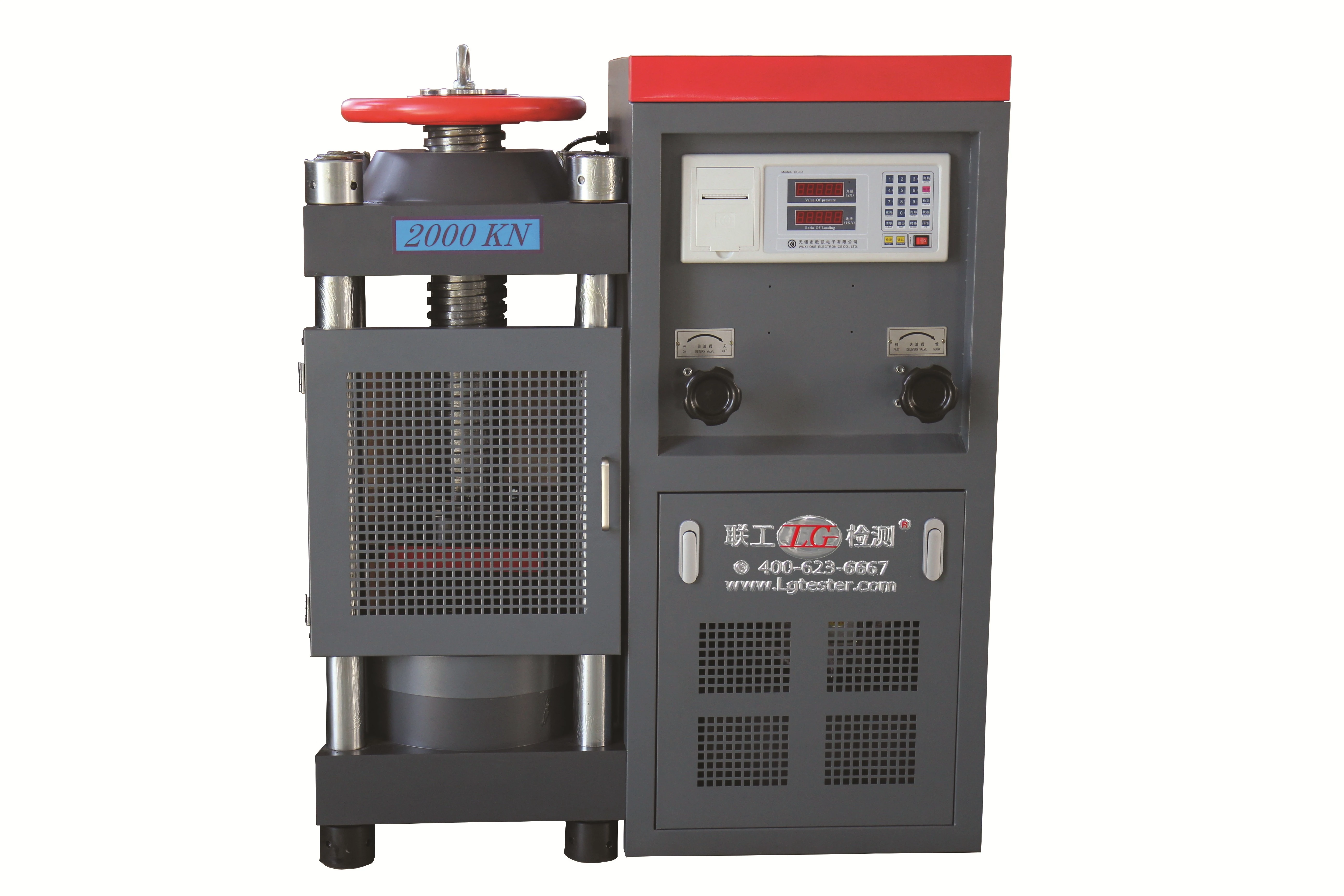 YES Series Digital Display Compression Testing Machine-Jinan Liangong ...