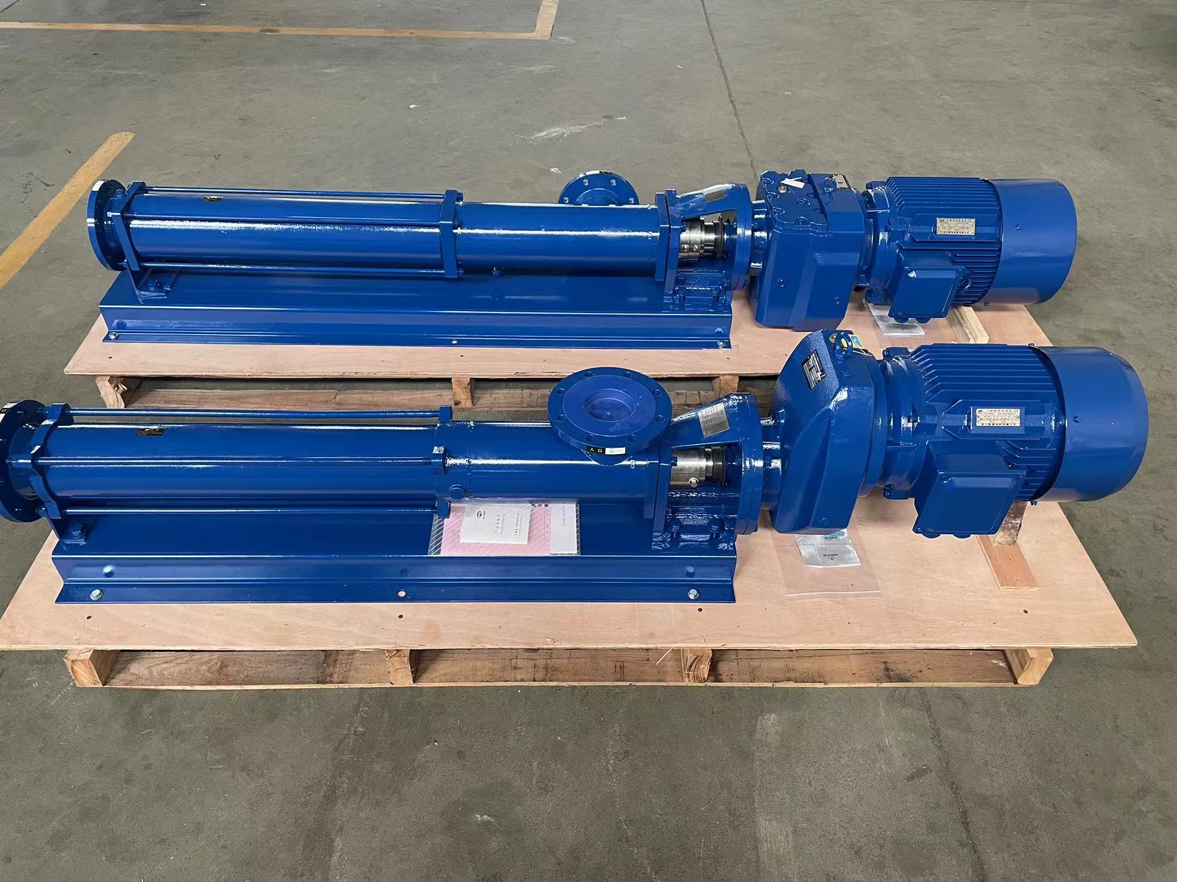 Electric Chemical Transfer Glue Industry Slurry Open Hopper Screw Pump Dosing Pump for Glue Paint