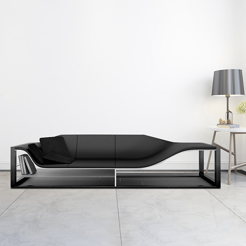 Italian Design Massaud Lounge Chair – Terminal 1 Style | Showroom/Hotel Leisure Sofa Bookshelf Chair