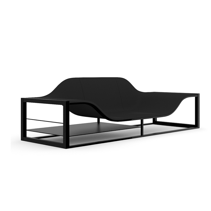 Italian Design Massaud Lounge Chair – Terminal 1 Style | Showroom/Hotel Leisure Sofa Bookshelf Chair