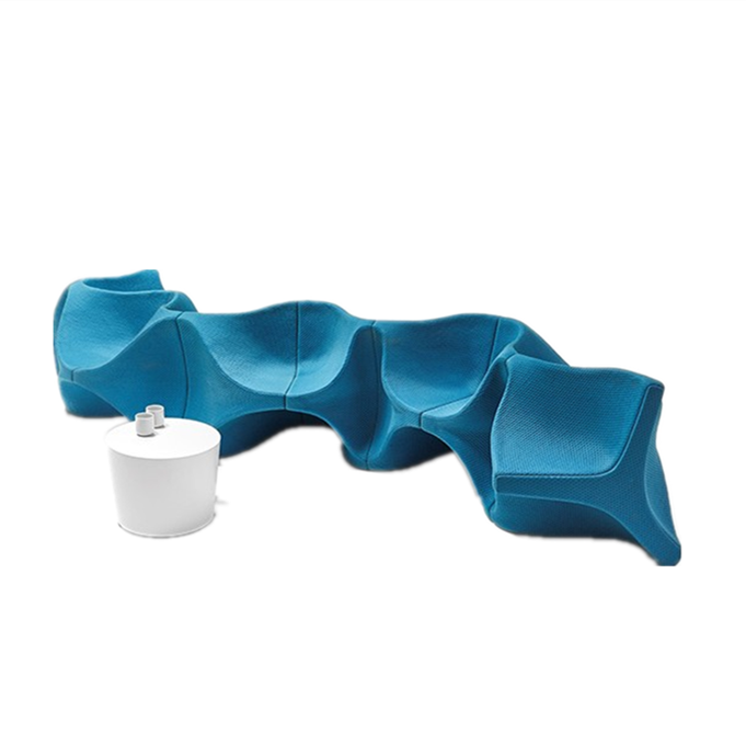 Multi-scene reception sofa! VIP-grade texture, perfect for hotel, club & sales office.