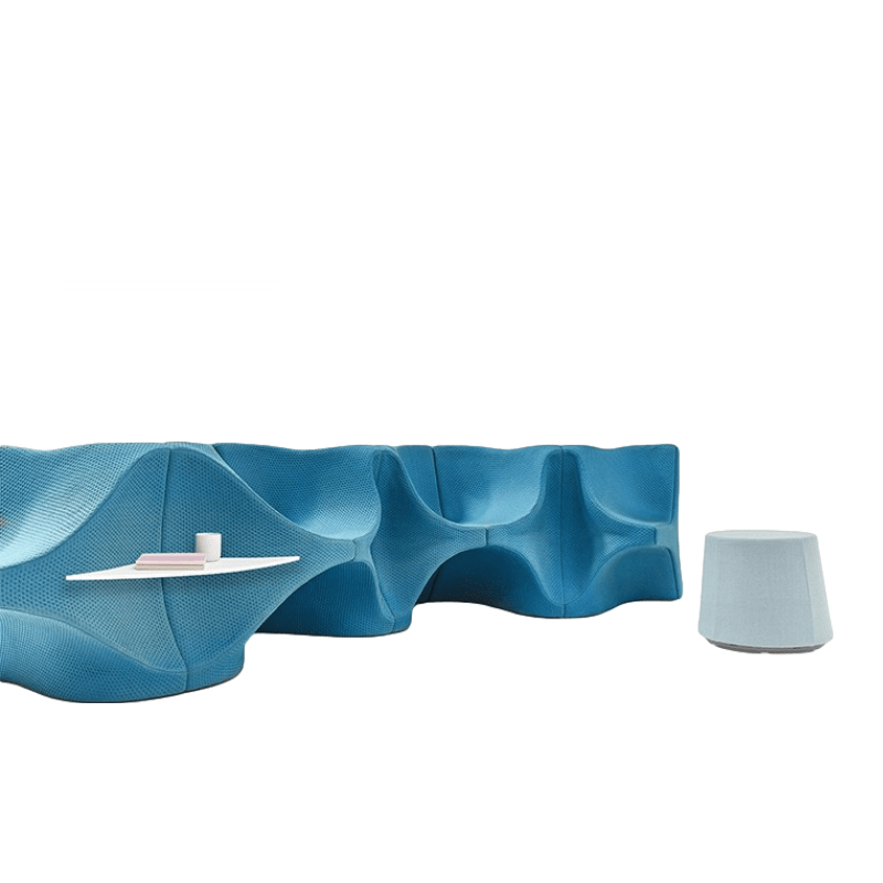 Multi-scene reception sofa! VIP-grade texture, perfect for hotel, club & sales office.