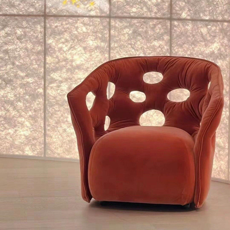 Designer Nordic Light Luxury ROOT Cave Chair - Hollow-out Irregular Single Negotiation & Hotel Showroom Chair