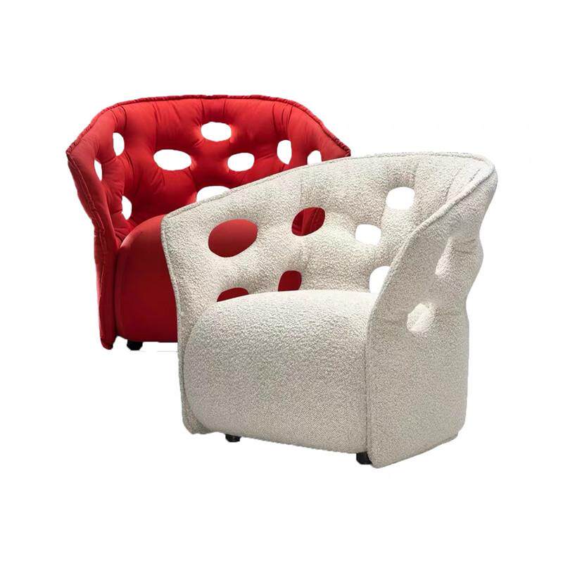 Designer Nordic Light Luxury ROOT Cave Chair - Hollow-out Irregular Single Negotiation & Hotel Showroom Chair
