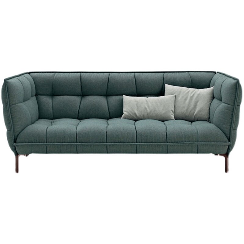Designer Husk Sofa - Minimalist Modern Muscular Bread-shaped Rice Husk Leisure Sofa for Hotel Showrooms