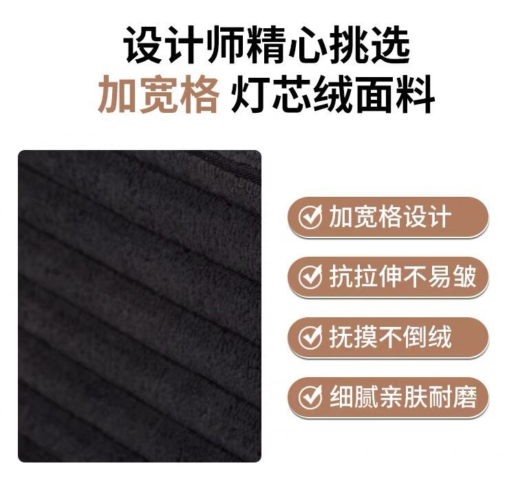 Compressed Retro Foldable Sofa Bed | Dual-purpose Fabric Sofa, Mid-Century Style for Living Room, Export Quality