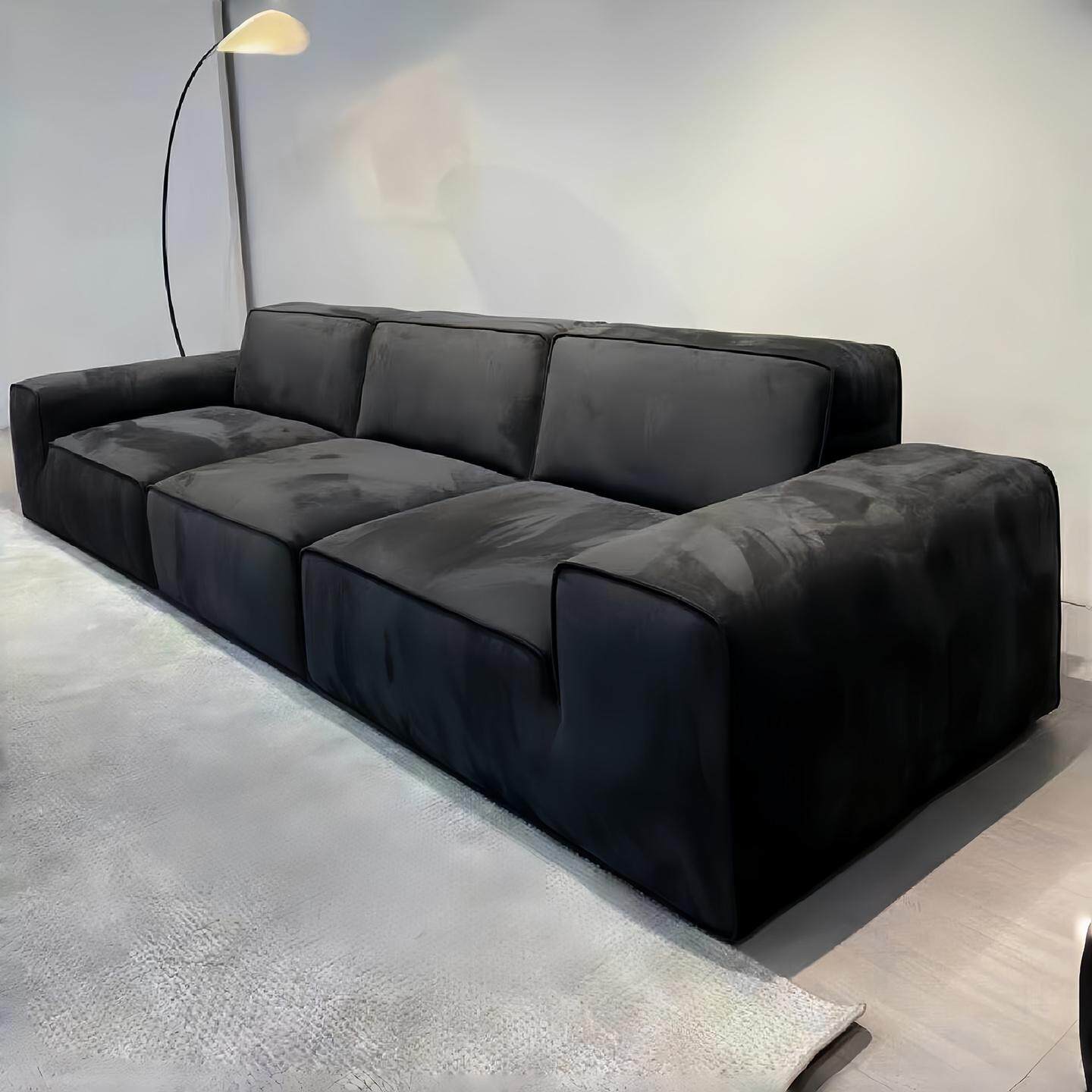 Compressed Retro Foldable Sofa Bed | Dual-purpose Fabric Sofa, Mid-Century Style for Living Room, Export Quality