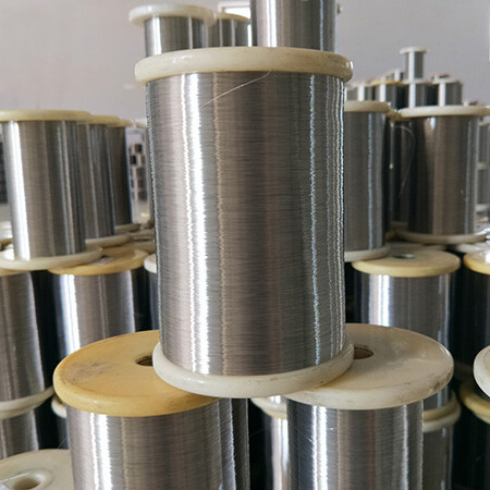 Stainless steel bright wire