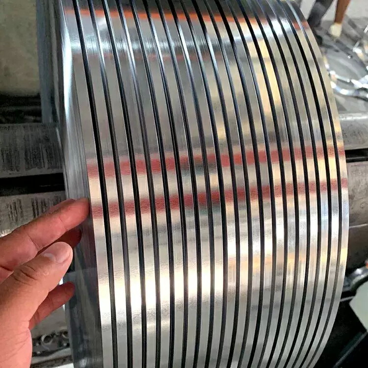 S220 0.8mm Z40g width 30mm-850mm Galvanized Steel Strip