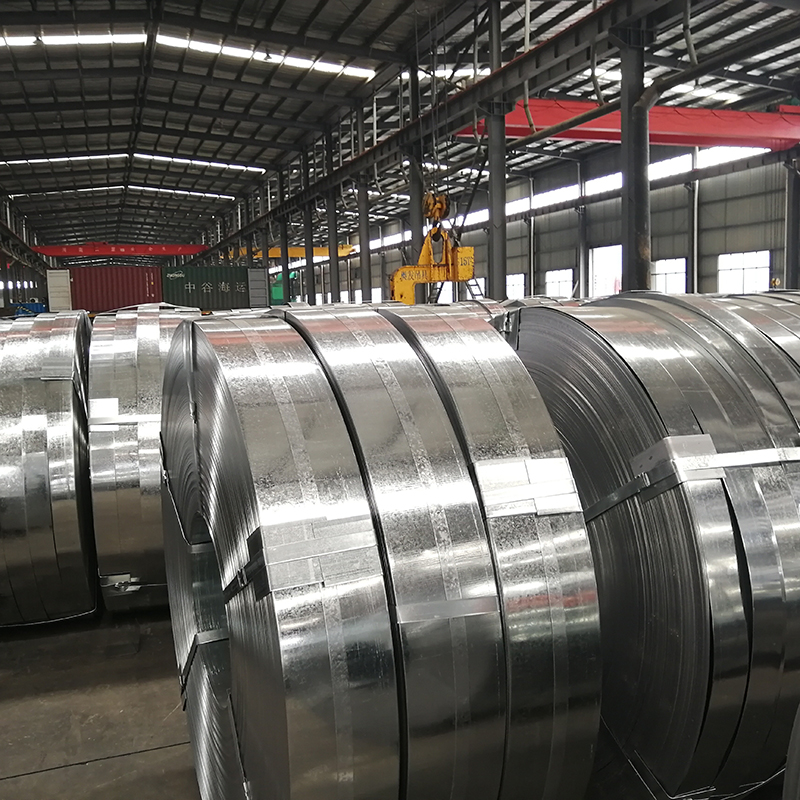Q195 Cold Rlloed Technology Galvanized Steel Strip Coil Furring Strips