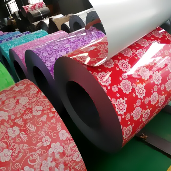 Pattern PPGI color coated steel coil