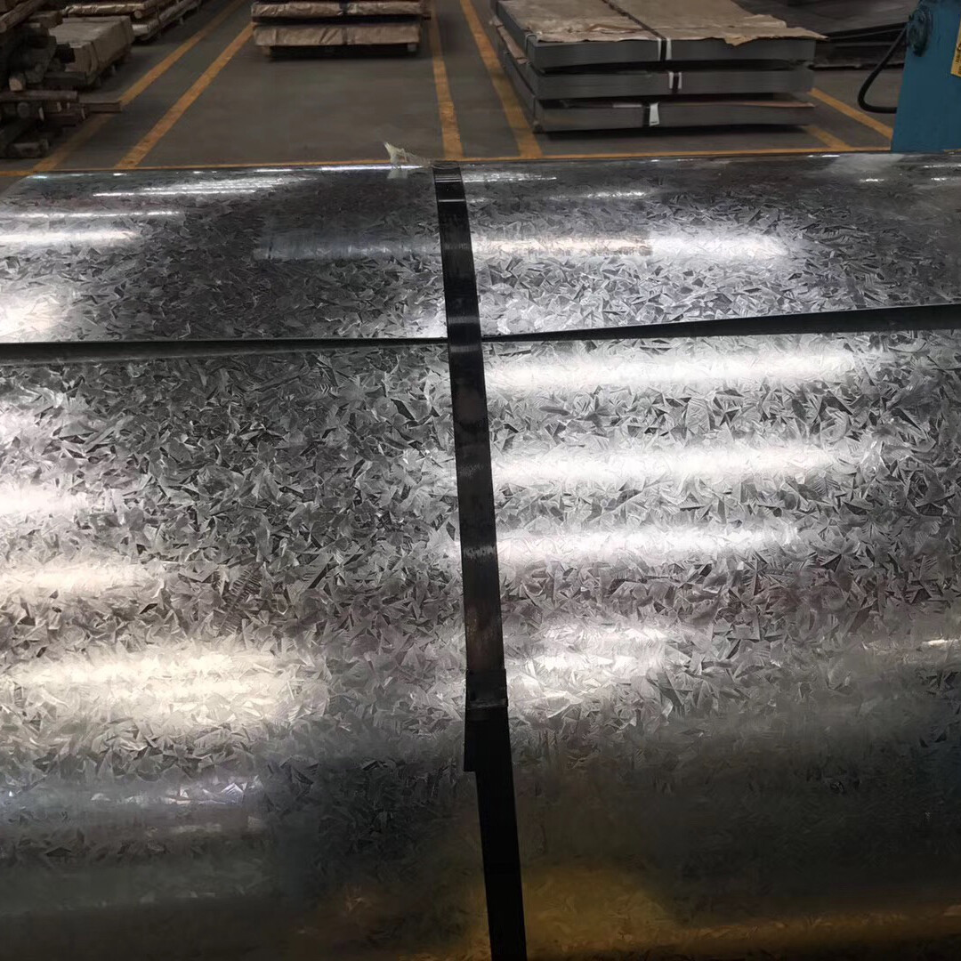 Large-Spangle Galvanized Steel Coil DC01-06