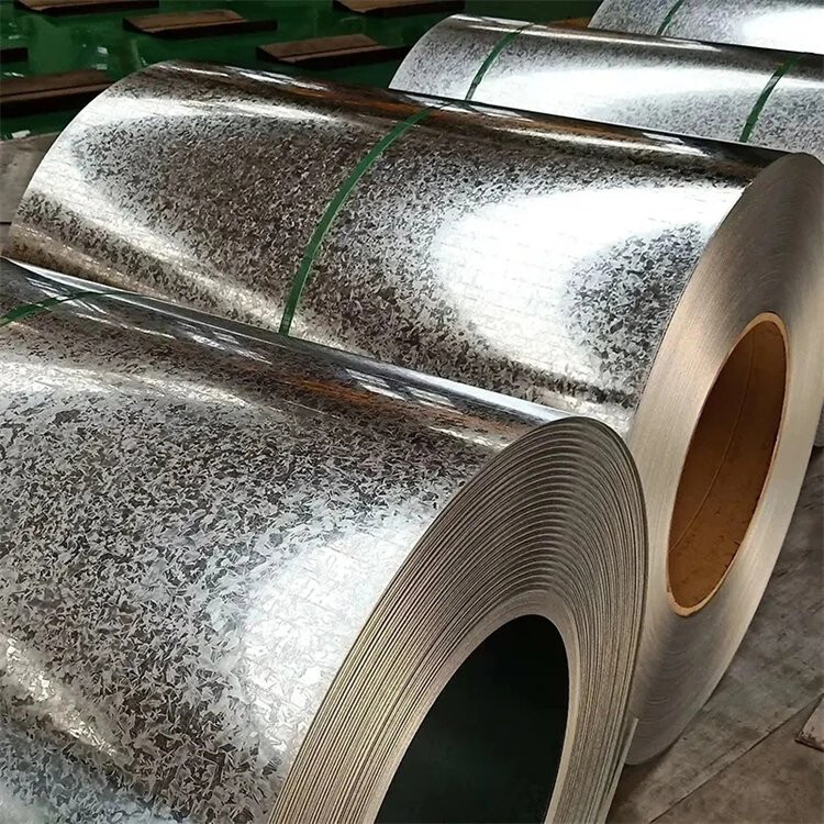 Large-Spangle Galvanized Steel Coil DC01-06