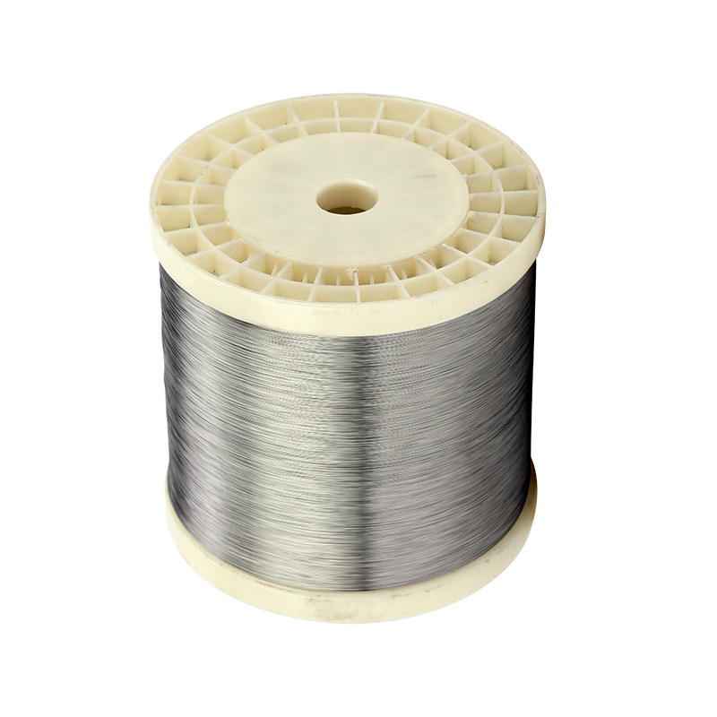 Stainless steel hydrogen-treated wire