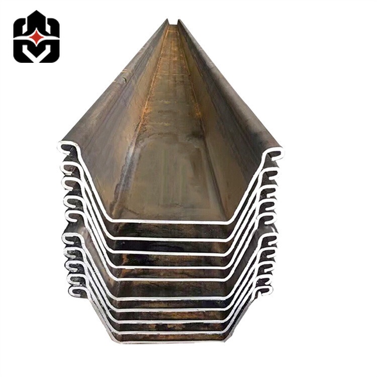A53 Gr.A A656 Gr.50 U-Shaped Steel Sheet Pile