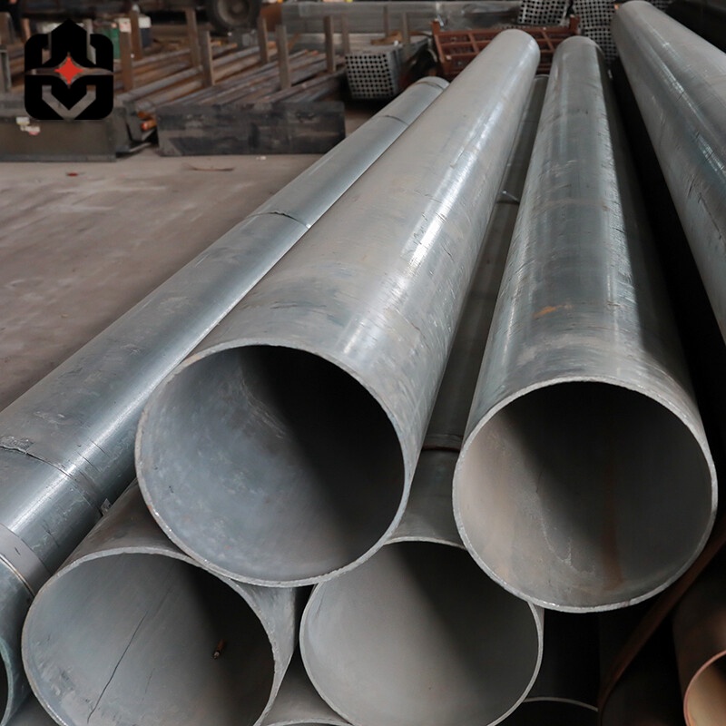 DX51D Galvanized Steel Round Pipe
