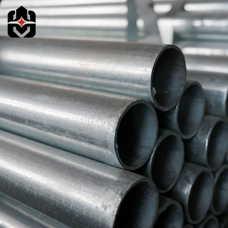 DX51D Galvanized Steel Round Pipe