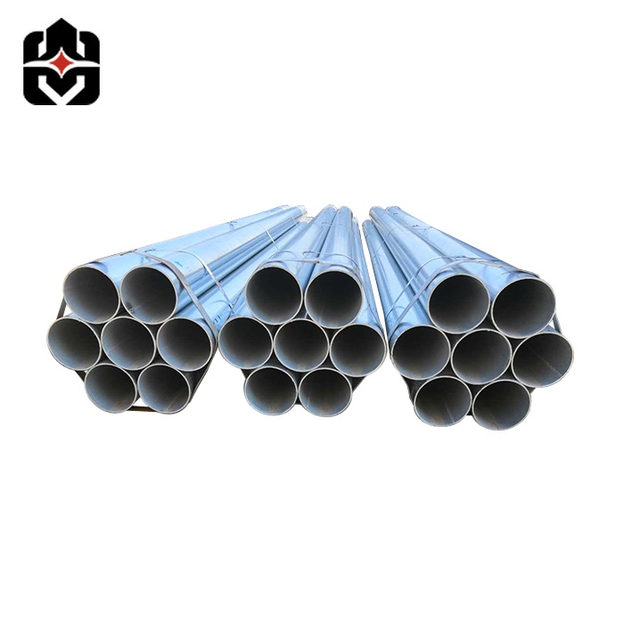 DX51D Galvanized Steel Round Pipe