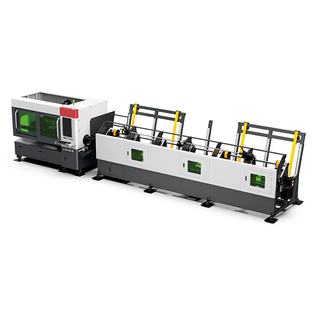 Machine de découpe laser à fibre pour tubes métalliques