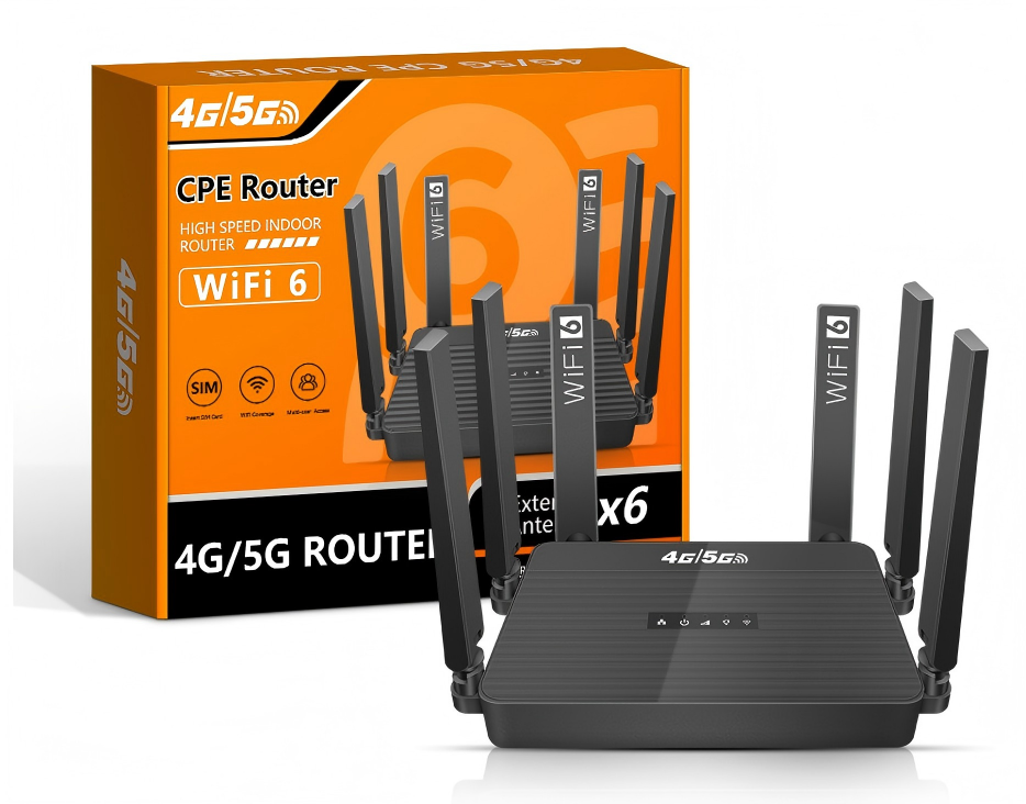 Routeur 4G avec fente SIM débloquée, routeur LTE 4G, point d'accès mobile sans fil 2,4 GHz CPE