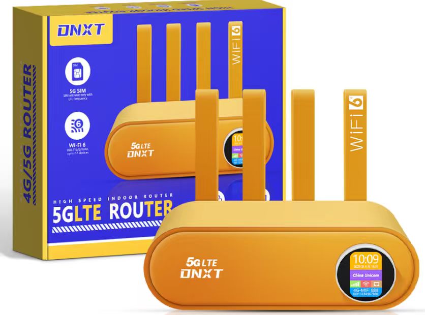 Enrutador CPE interior 4G LTE 2026 WR860 ranura para tarjeta SIM módem WiFi antena cuádruple WiFi 6 puerto Ethernet universal