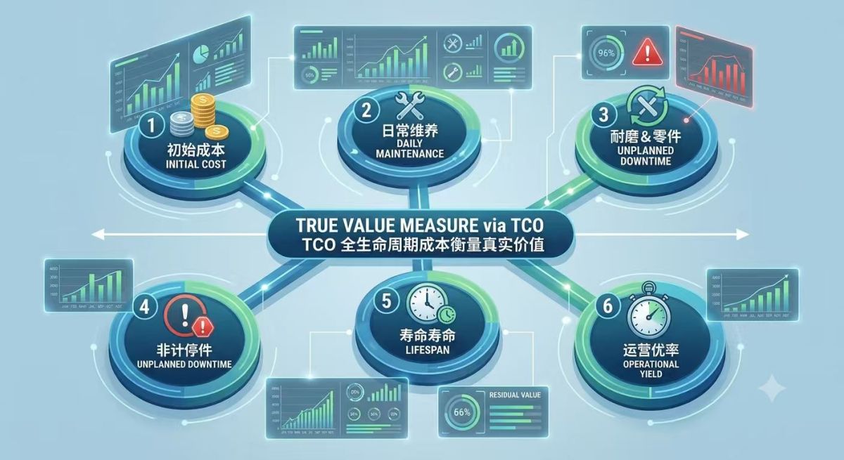 Procurement of Forklift Attachments: Moving Beyond Unit Price to Measure True Value via Total Cost of Ownership (TCO) 365a60ff8d8d7320e3f0b7a7ddec2701