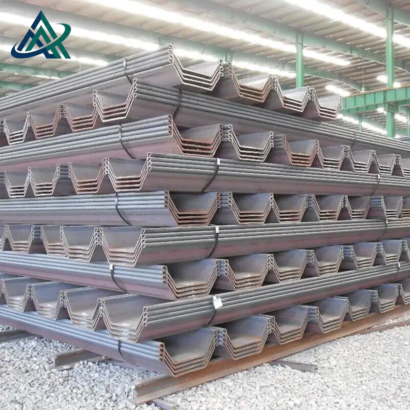 A53 Gr.A A656 Gr.50 U-Shaped Steel Sheet Pile