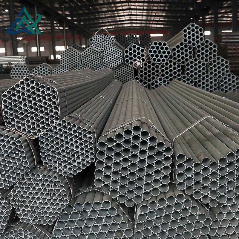DX51D Galvanized Steel Round Pipe