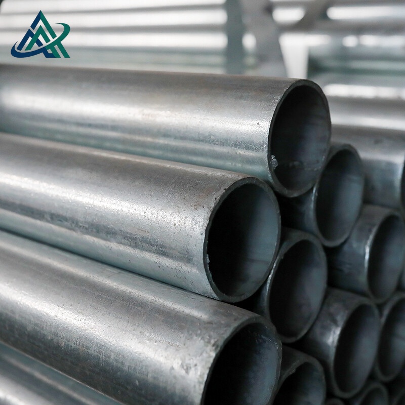 DX51D Galvanized Steel Round Pipe