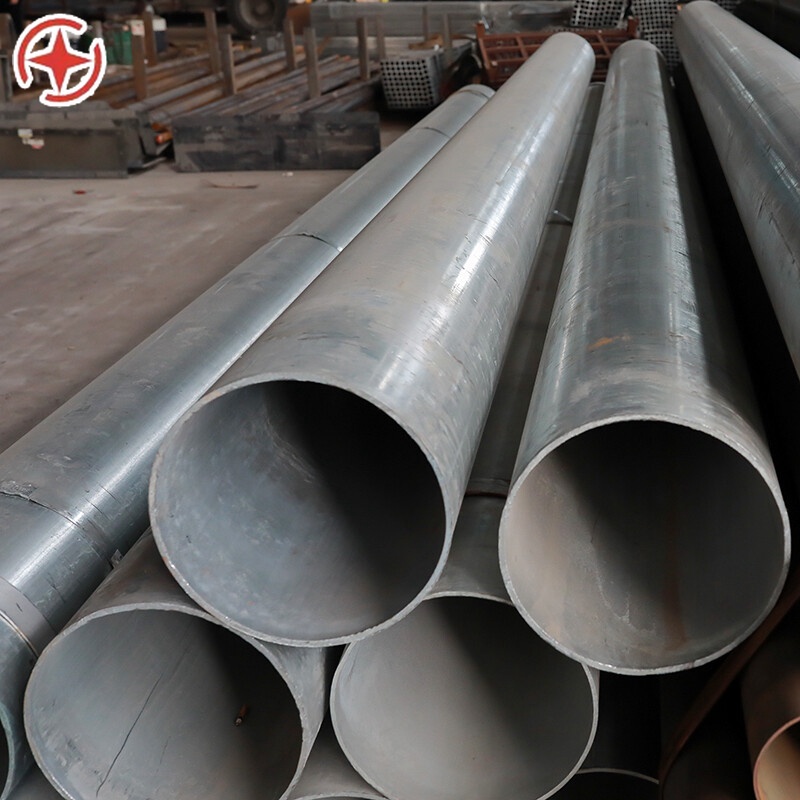 DX51D Galvanized Steel Round Pipe