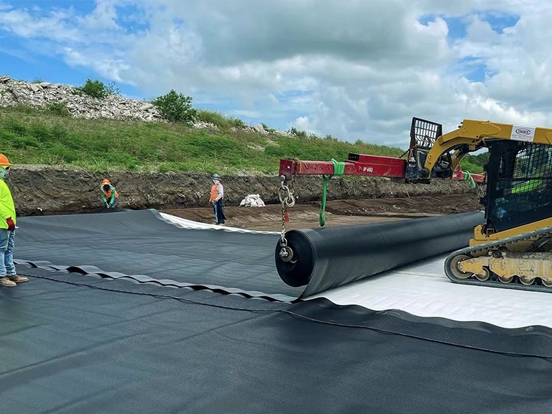 HDPE textured Geomembrane