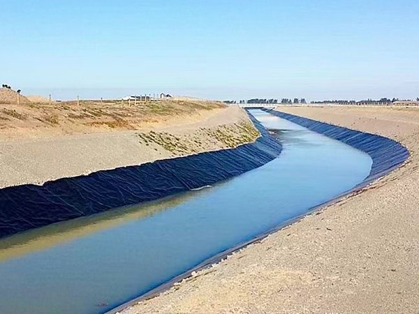 The river course seepage prevention project in Xinjiang, China