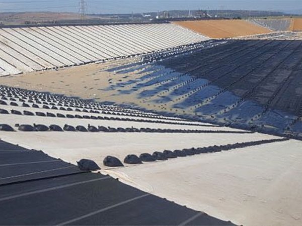 The tailings landfill site in Australia