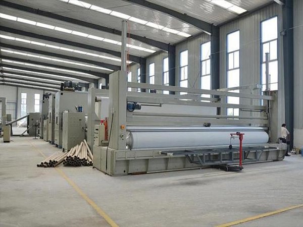 Geotextile production line