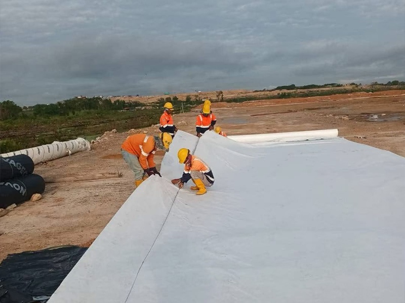 PP Short fiber nonwoven geotextile