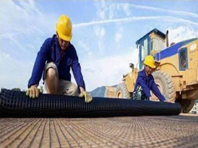Plastic geogrid