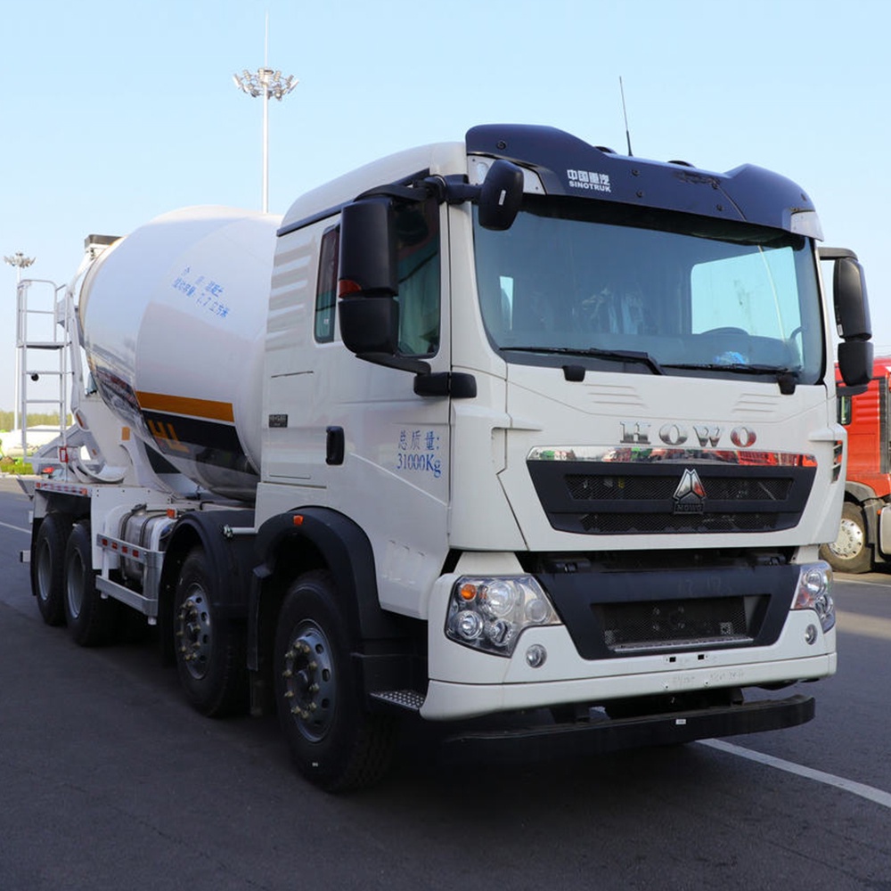 Used & Remanufactured HOWO T5G 8×4 Concrete Mixer Truck 8x4