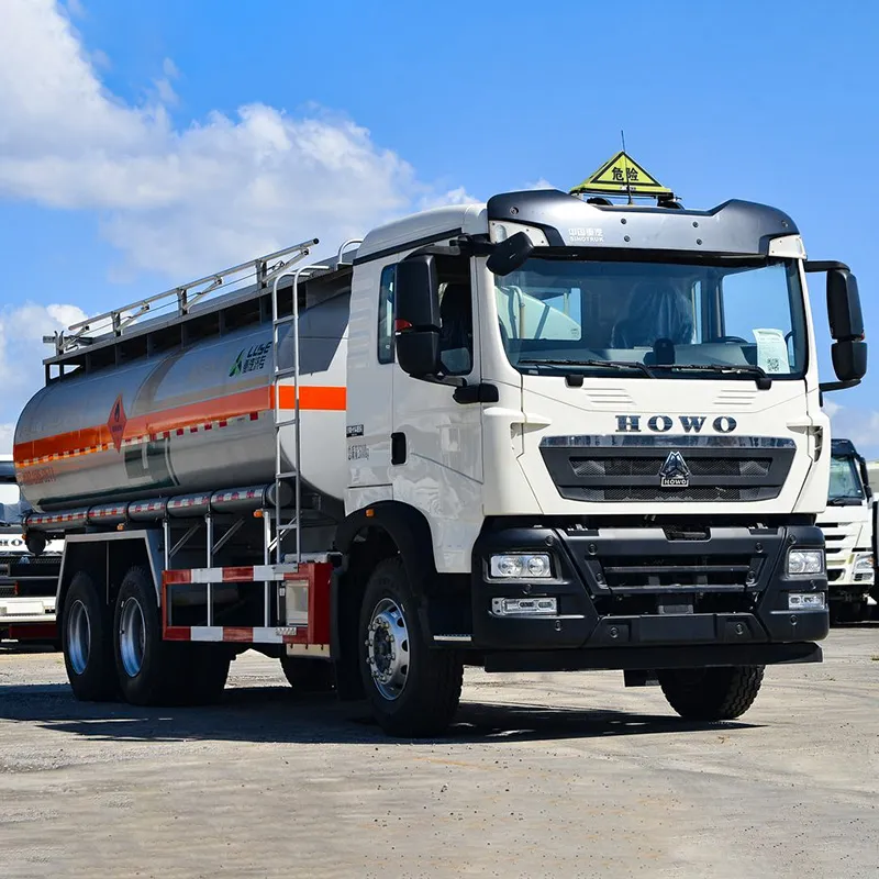 Used HOWO Lorry Oil Fuel Tanker Truck