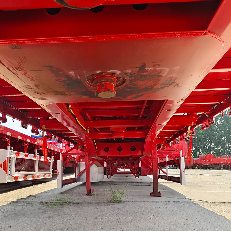 Used 60 Ton Side Tipper Semi Trailer