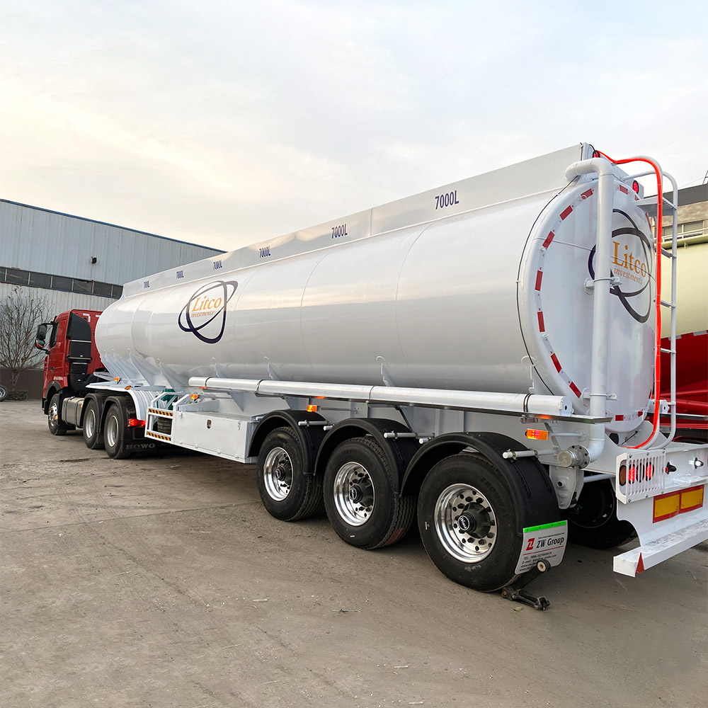 Used Premium Stainless Steel Tanker Trailer