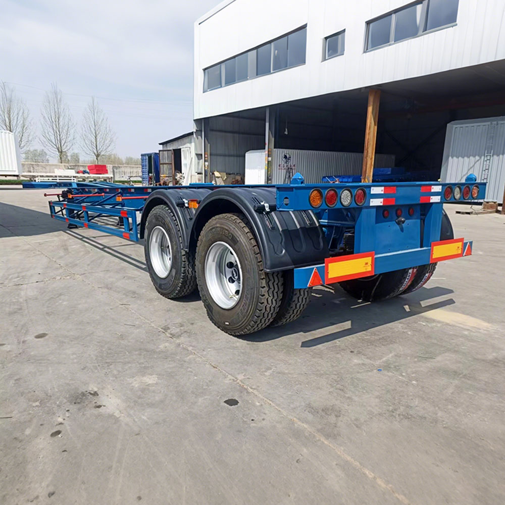 Used 2 Axle Skeleton Trailer