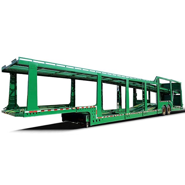Used 2 Axle Car Hauler Trailer | Durable Car Carrier Semi Trailer