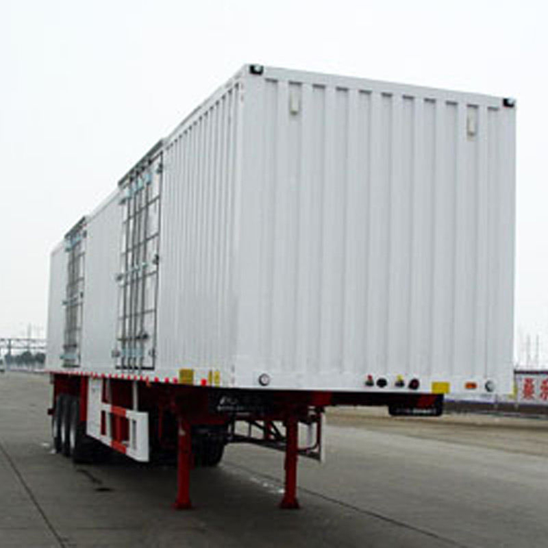 Used CIMC Huajun 14.6-meter series box semi-trailer